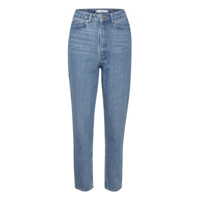 Dena Mom Jeans - Blå-0