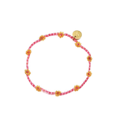 Daisy Bracelet - Pink-0