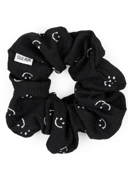 Ea Smile often Scrunchie - Black-0