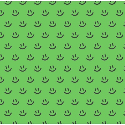 Silk Scarf Happiness - Green -0