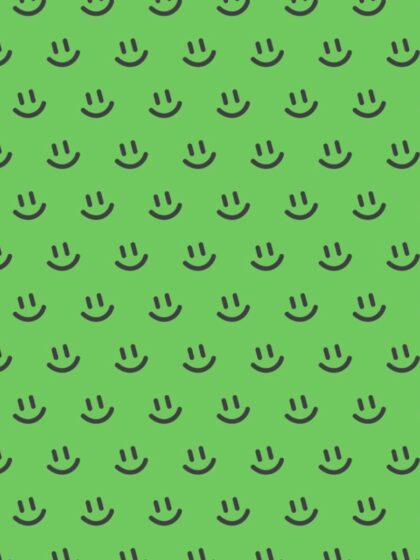Silk Scarf Happiness - Green -0
