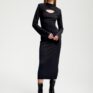 Anka Long dress - Black-0