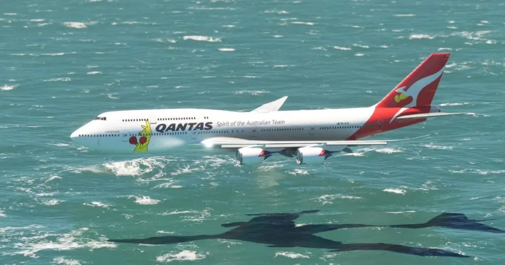 Dramatisk Nødlanding: Qantas QF3 Erklærer Nødsituation Midt Over Stillehavet - image 1
