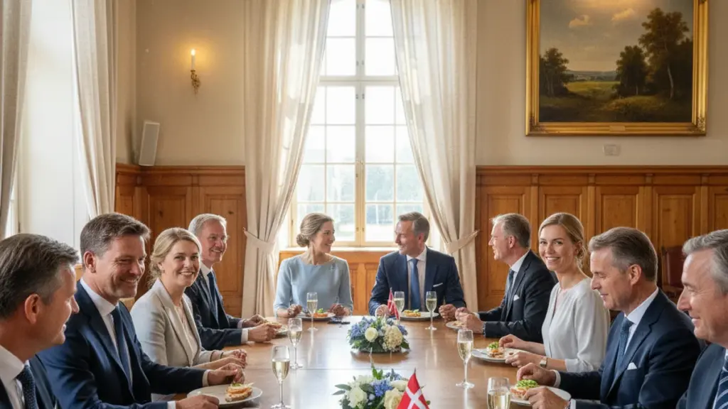 18 Særlige Gæster: Kongelig Frokost Venter i Holbæk