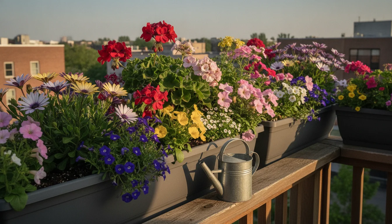 11 blomster til altankasser fra april – lidt vanding, masser af sommer