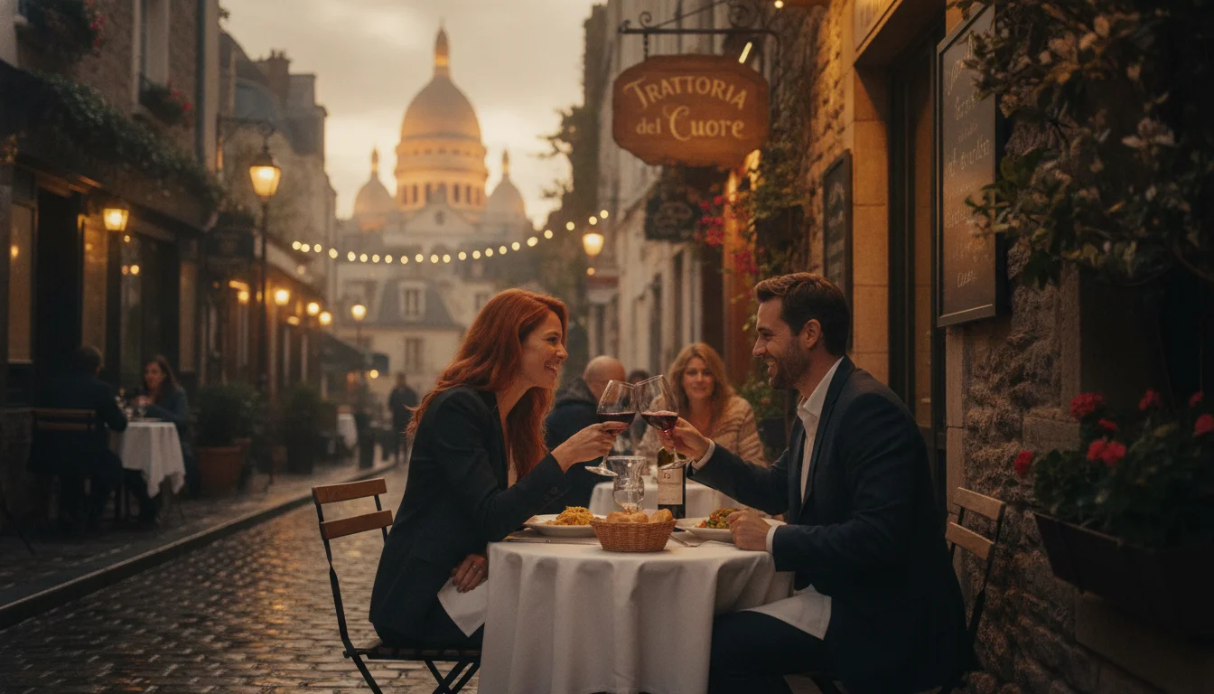 Hvad koster en middag på Fauve Hautots favoritrestaurant under Sacré-Coeur