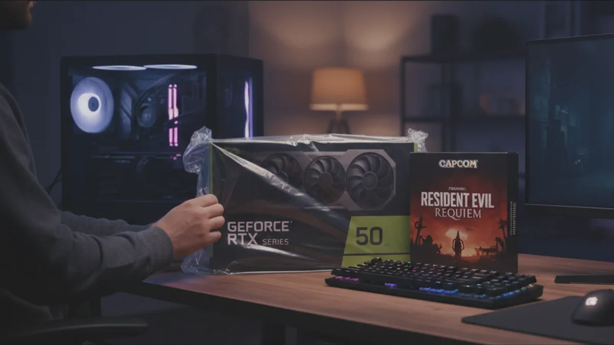 Nvidia forbereder nyt Capcom-spil gratis til GeForce RTX 50-kort
