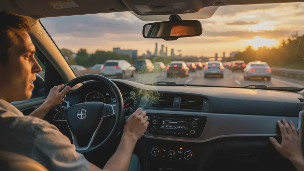 Denne aircondition-komponent kan skabe ubehagelig lugt i bilen