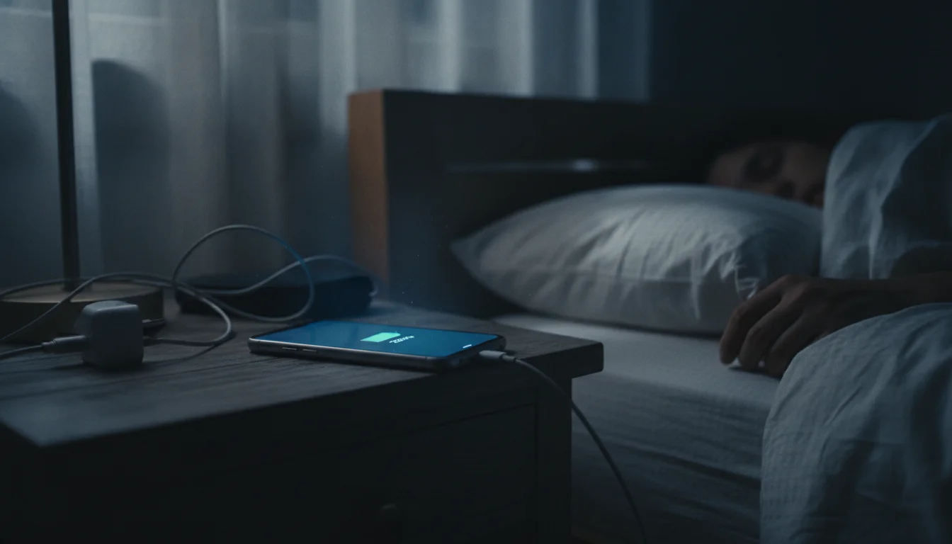 Hvorfor natopladning af din telefon er mindre uskyldigt end det virker