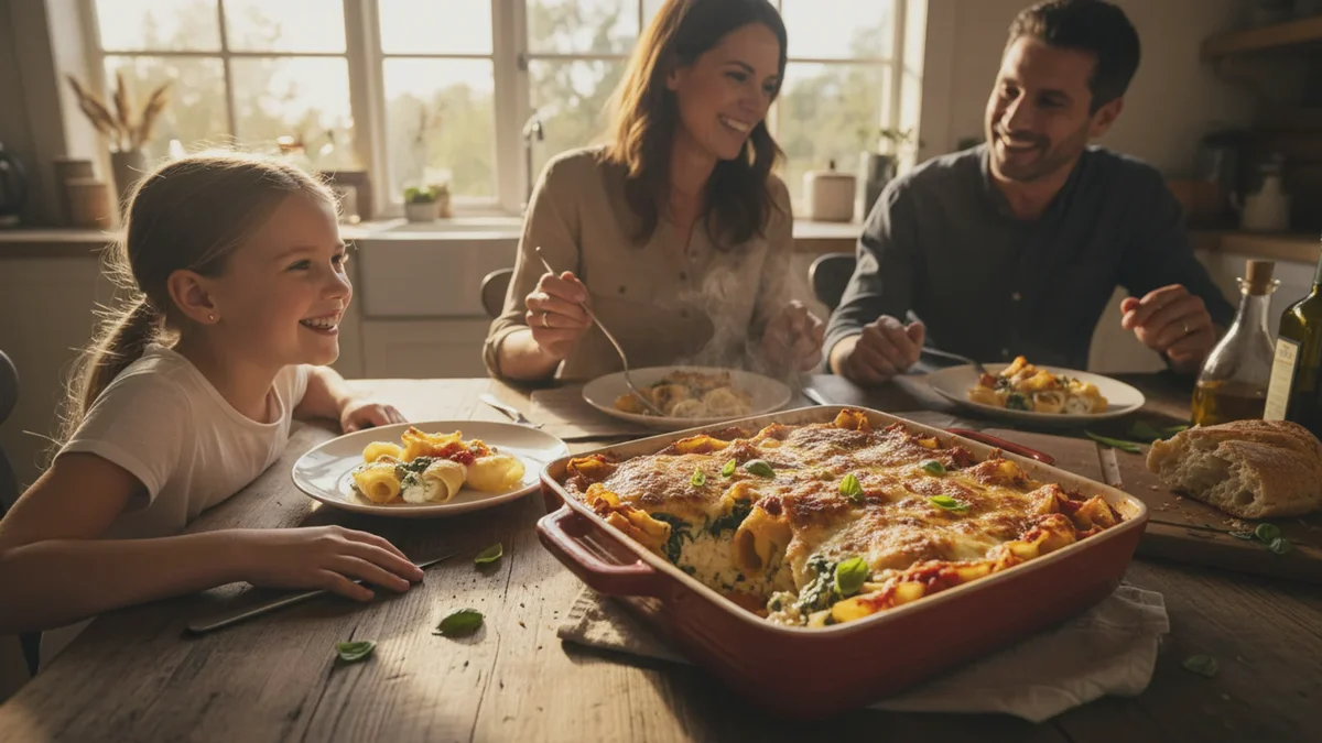 Min datter lagde gaflen fra sig og sagde: dette er bedre end lasagne