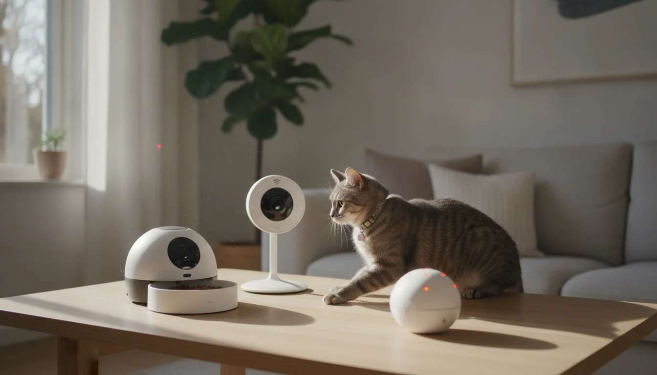 Disse 3 gadgets forvandler livet for katte, der er alene hjemme