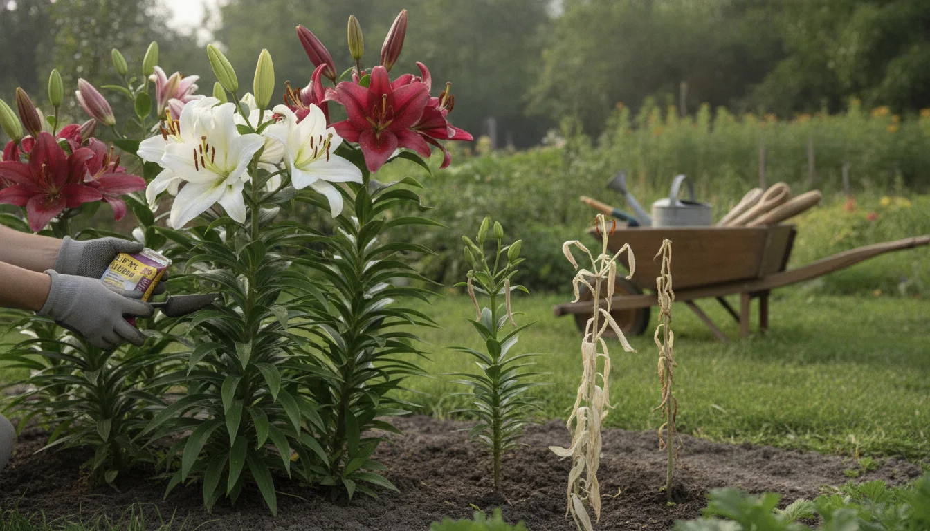 Den optimale gødning til orientalske liljer: nem guide til smukke blomster