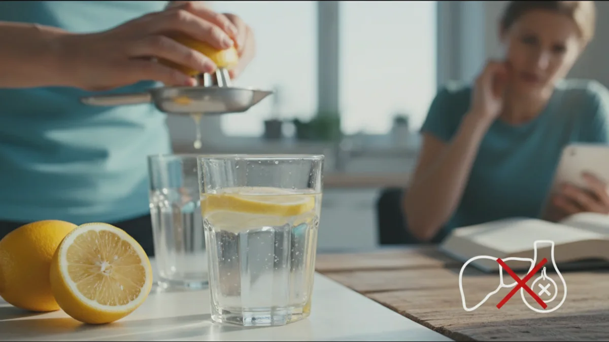 Citronsaft på tom mave giver hverken vægttab eller afgiftning. Diætist forklarer hvorfor