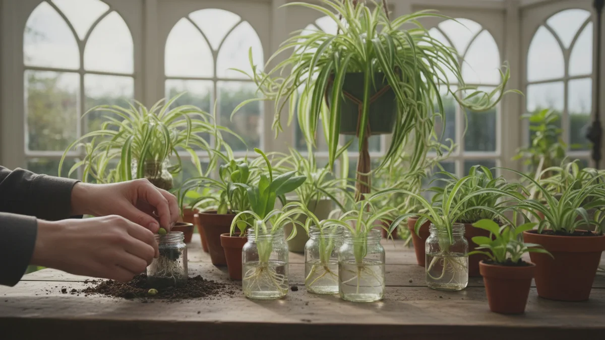 Hvorfor dyrke Chlorophytum comosum fra frø frem for udløbere – og hvordan du kommer i gang