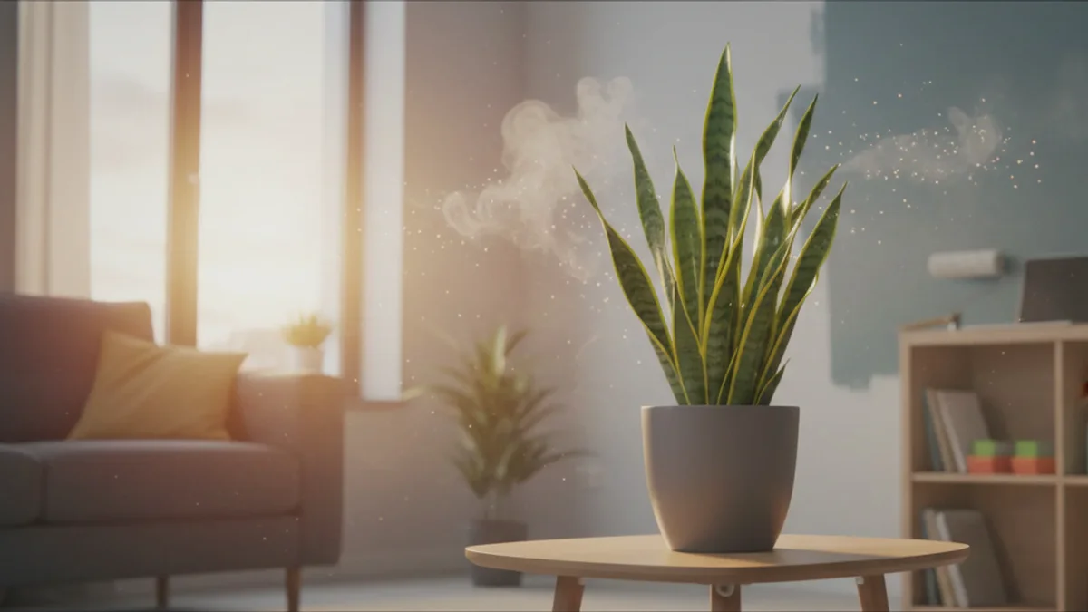 Denne stueplante absorberer smog fra lejligheden og ubehagelige lugte