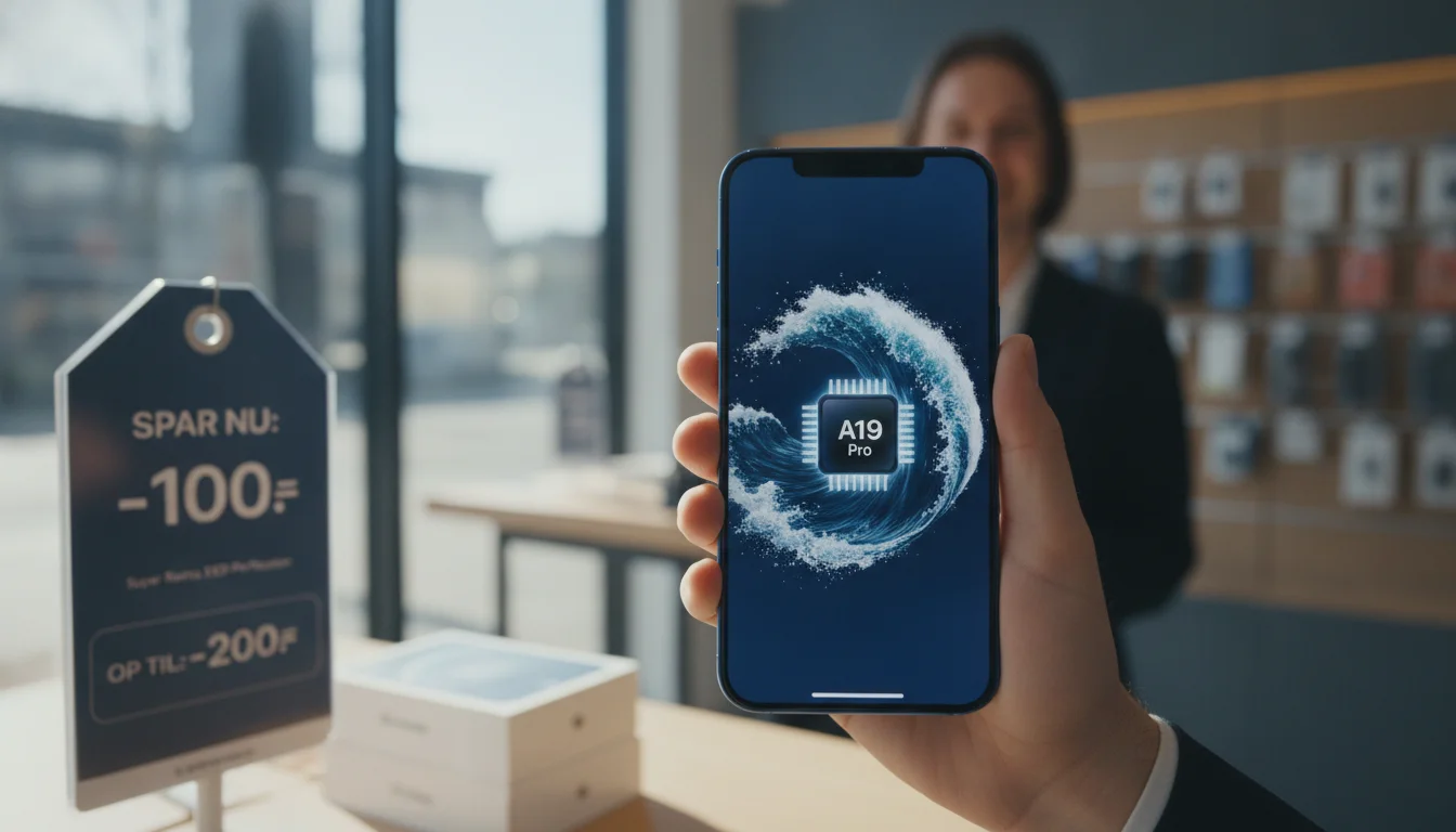 Hvorfor du nu får iPhone 17 Pro 100 eur billigere end ved lanceringen