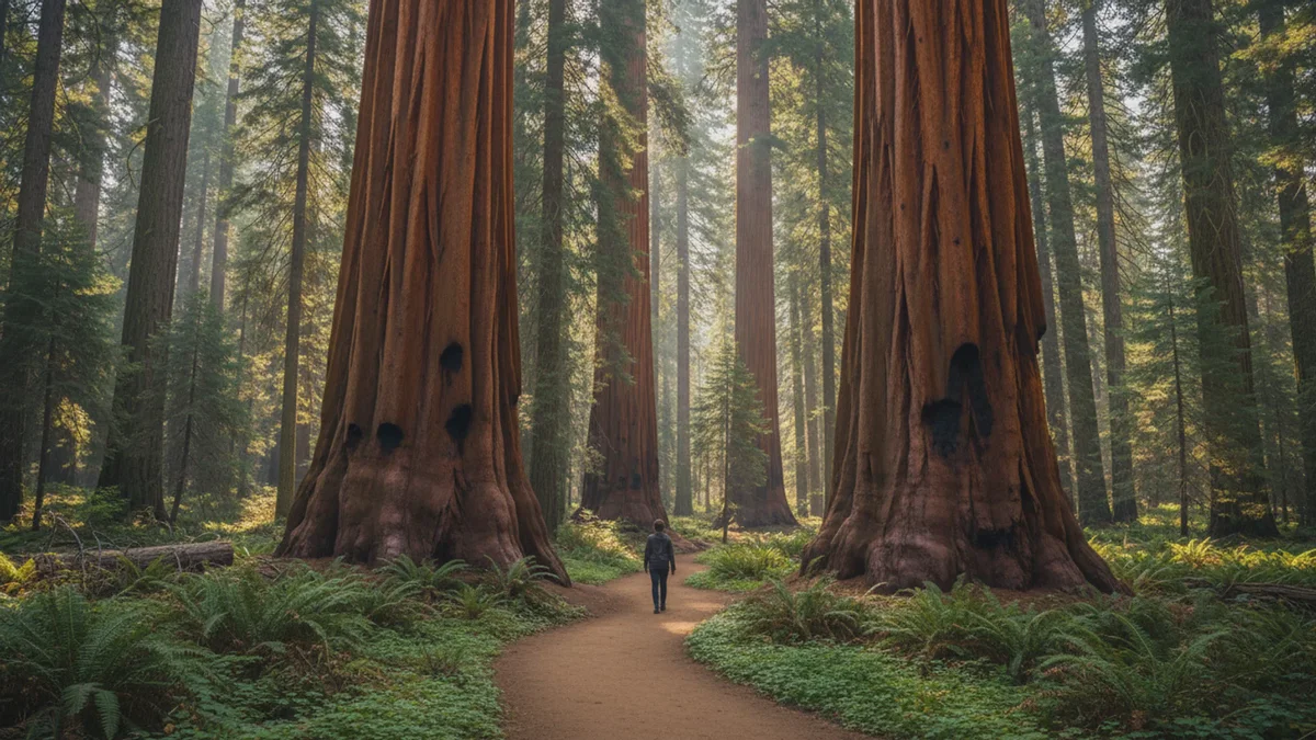 Glem Sequoia National Park. Denne californiske skov har kæmpe træer og ro uden menneskemængder
