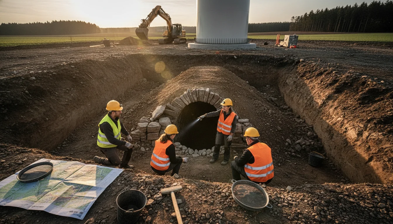 Mystisk middelaldertunnel opdaget under forhistorisk gravplads i Tyskland