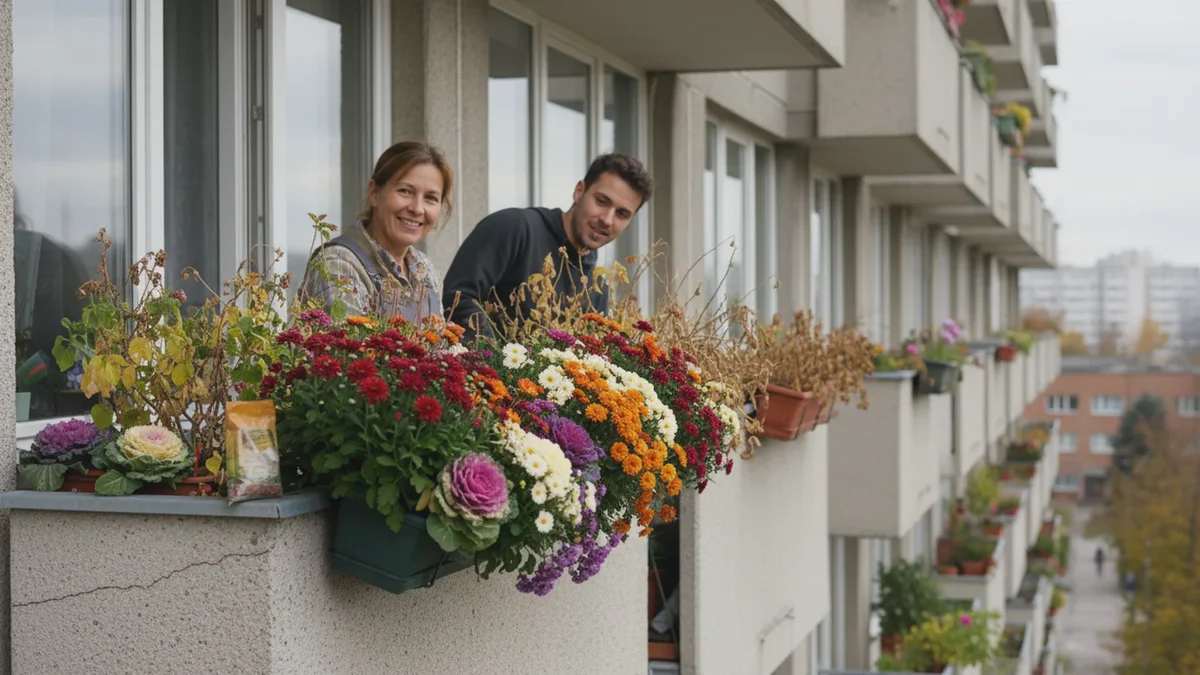 Hvilke blomster skal du så nu for at pynte balkonen frem til november