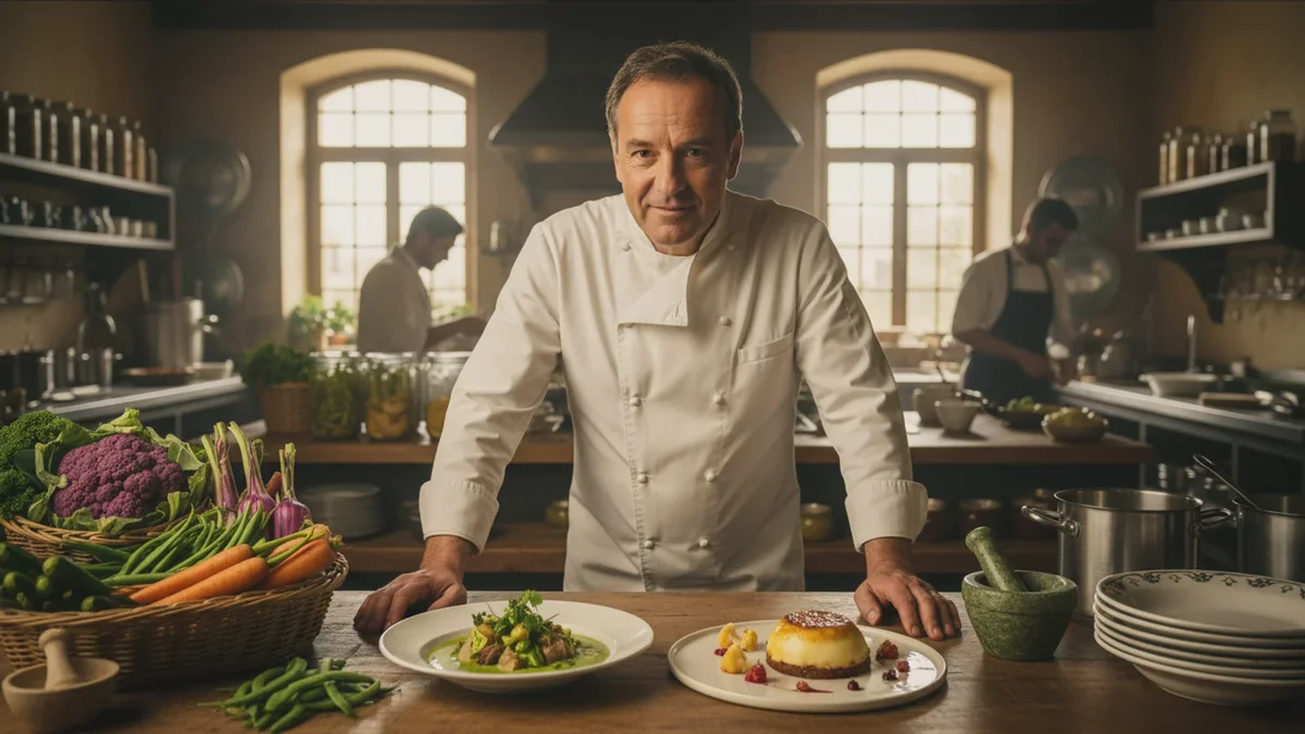 Hvorfor en fransk kok serverer grøn blanquette og dessert af blomkål