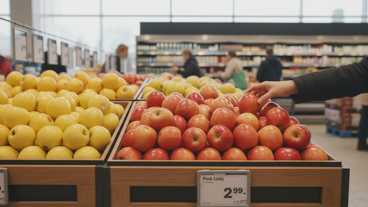 Hvorfor denne æblesort forsvinder fra hylderne hurtigst og er så dyr
