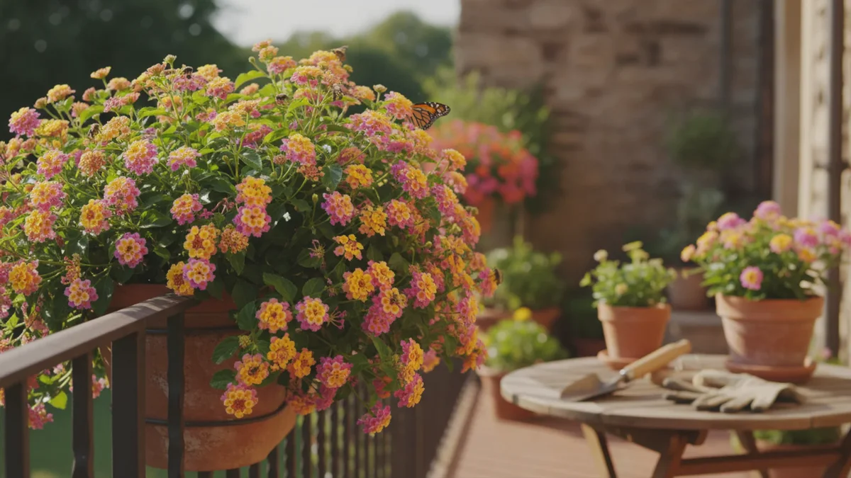 Den nemme busk til altanen og haven: Lantana blomstrer hele året