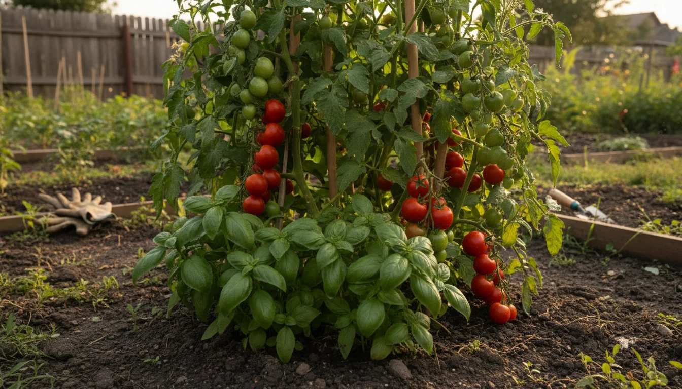 Plant denne urt ved tomater, og få en mere intens smag