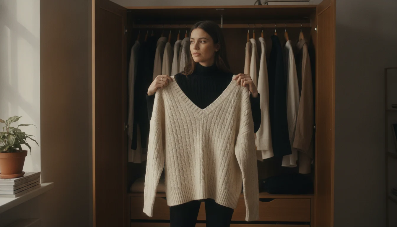 Har du en lille barm? Denne sweater giver din figur nyt liv