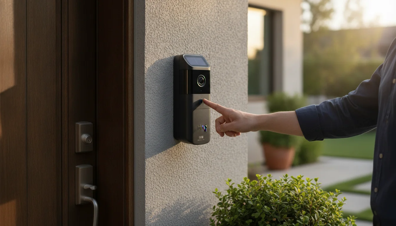 Ring lancerer sin første trådløse dørklokke med 4K-video og solcellepanel