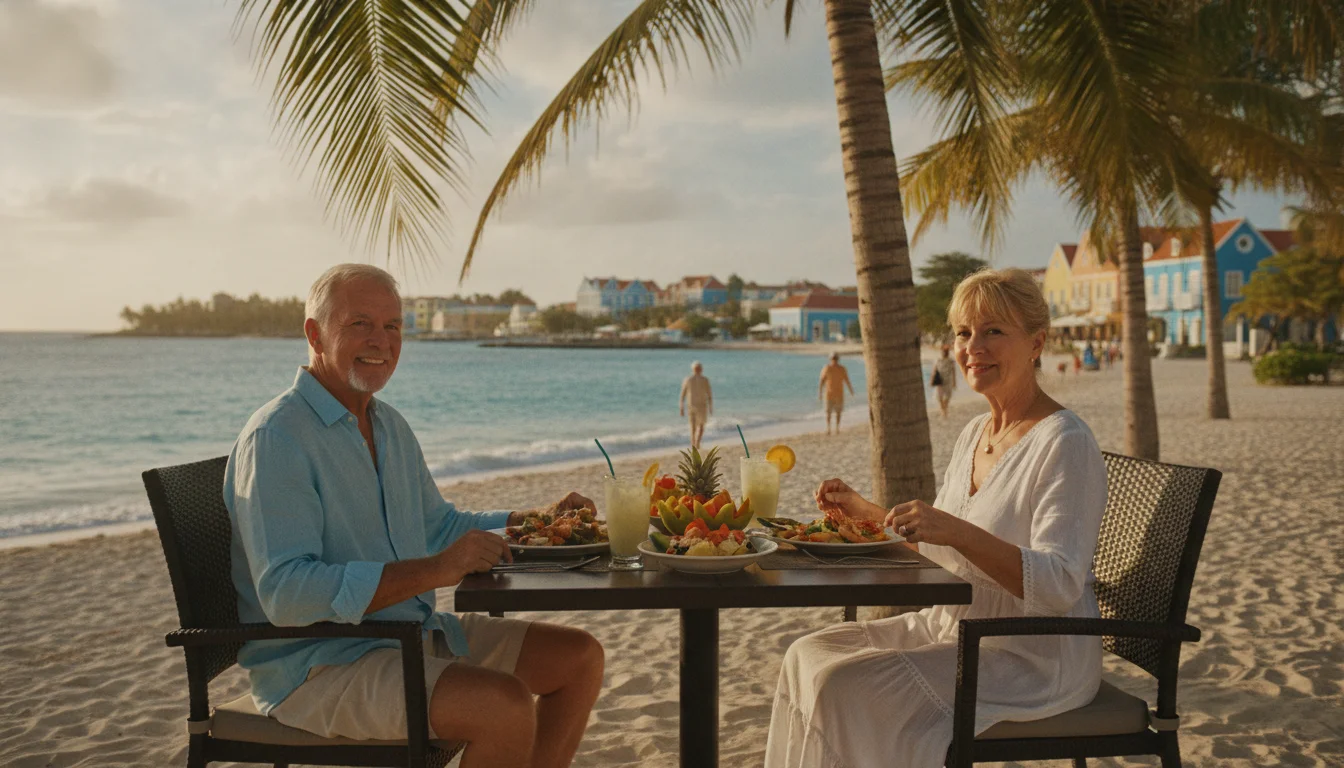 28 grader hver dag på en normal pension: Sådan lever seniorer overraskende billigt på Curaçao