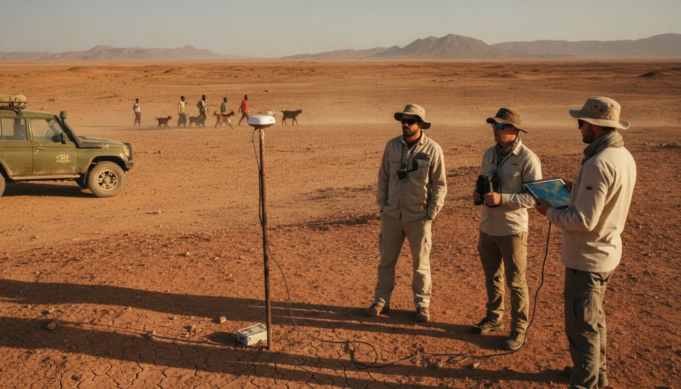 Afrika splittes i to kontinenter, og satellitter overvåger nu bevægelsen præcist