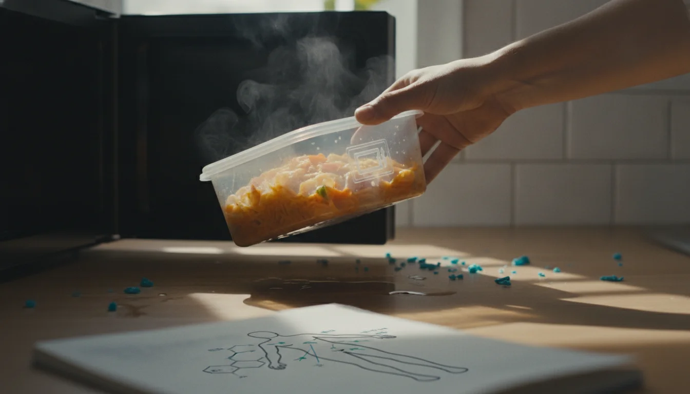 Mærkatet “tåler mikroovn” snyder: Dette gør plastikbøtterne ved din mad