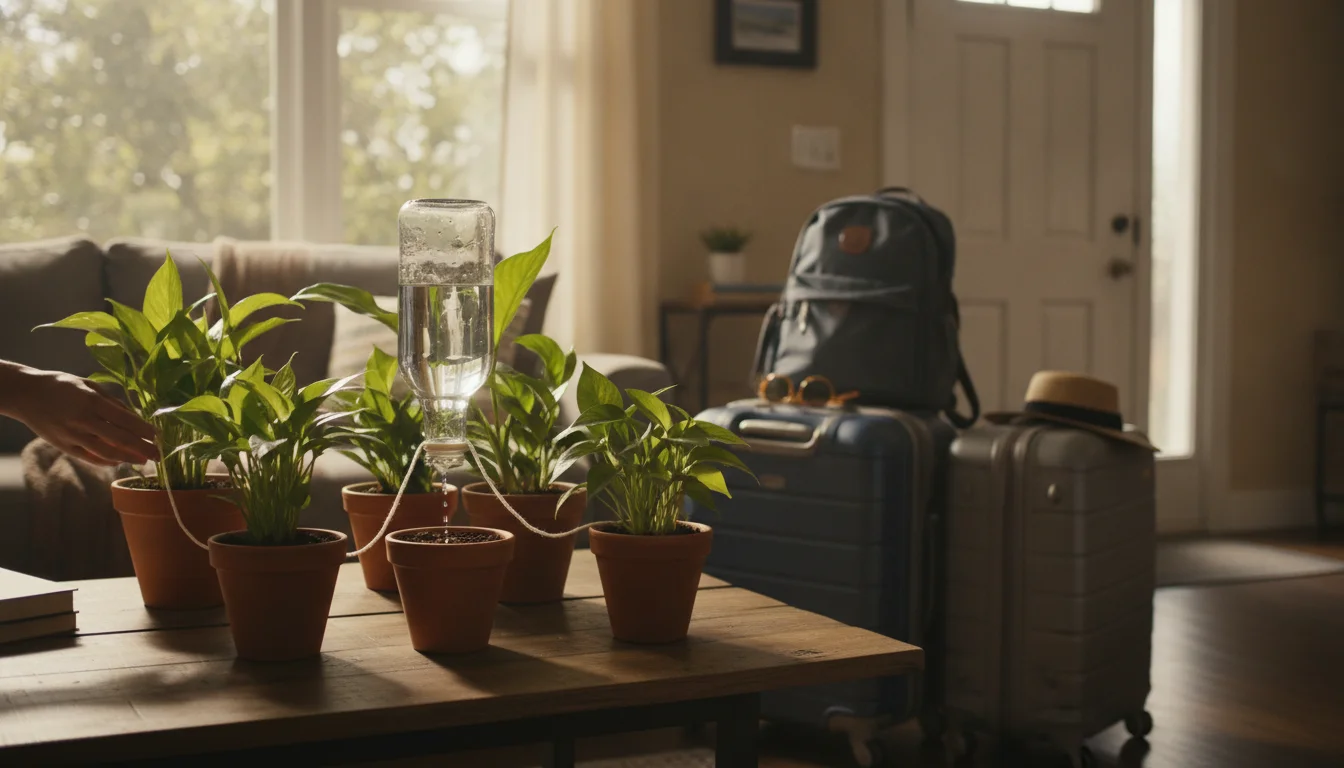 Undgå at spørge naboen: Dette simple trick vander pålideligt dine planter, når du er på ferie