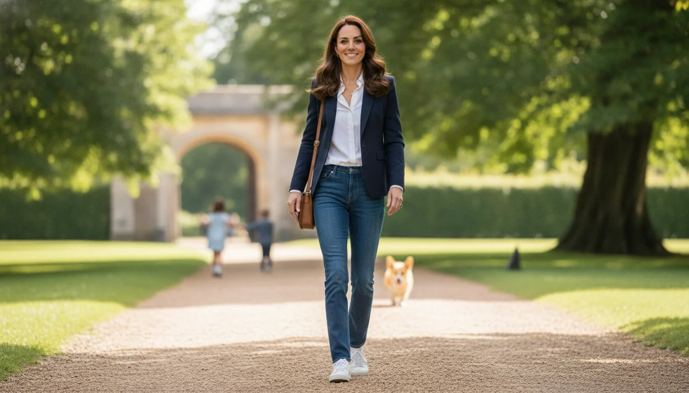 Denne komfortable model af jeans bruger Kate Middleton næsten hver dag