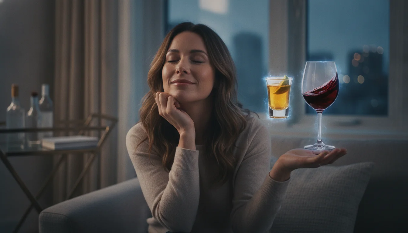 Hvad der sker i hjernen, når du blot tænker på tequila eller vin