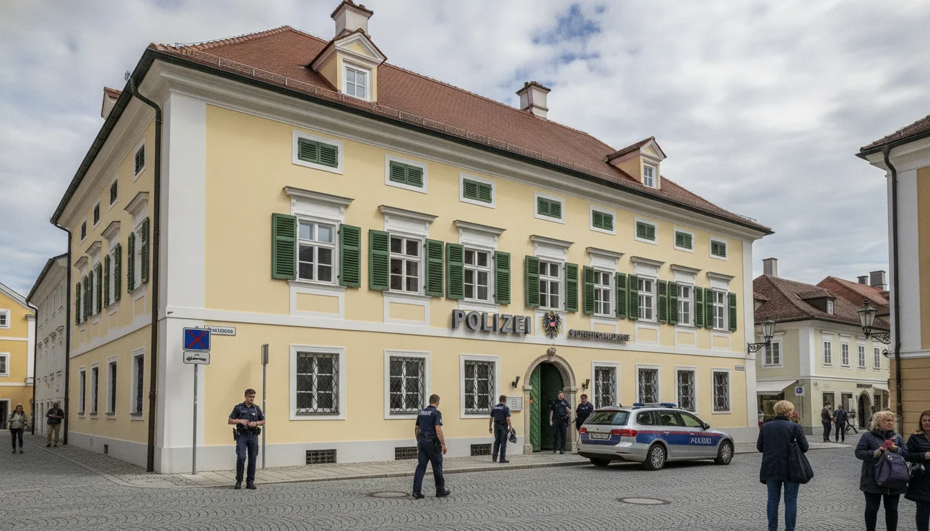 Adolf Hitlers fødehjem fungerer nu som politistation