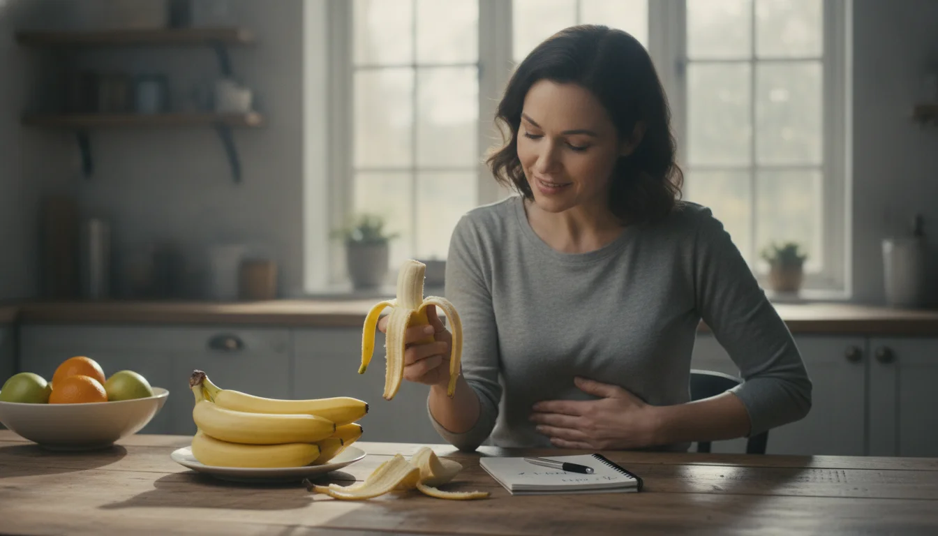Spiste en banan hver dag i en uge og bemærkede snart overraskende ændringer i kroppen