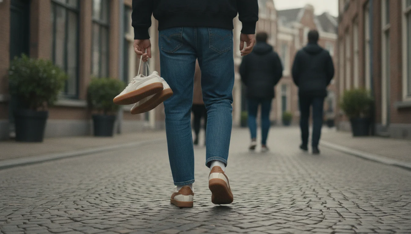 Hvide sneakers træder i baggrunden: Puma lancerer nyt must-have til jeans