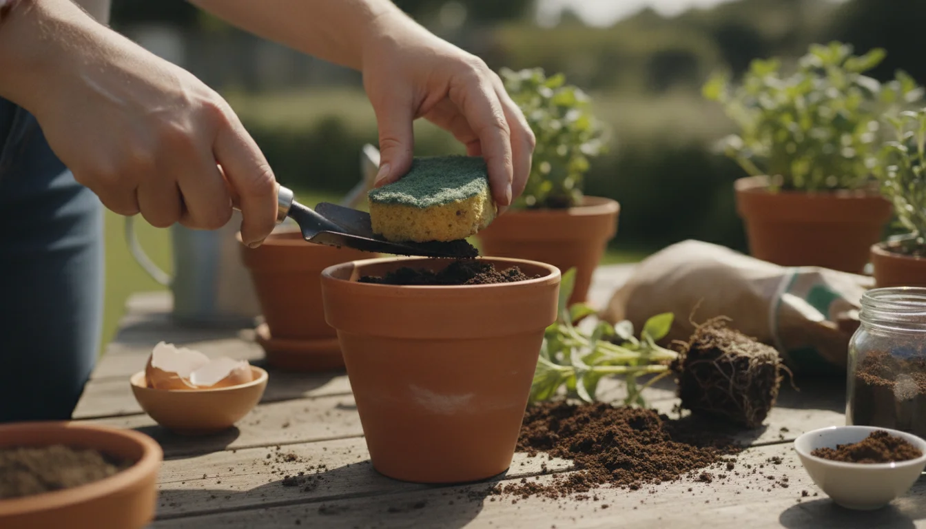 Brugt køkkensvamp? Den kan overraskende redde dine planter
