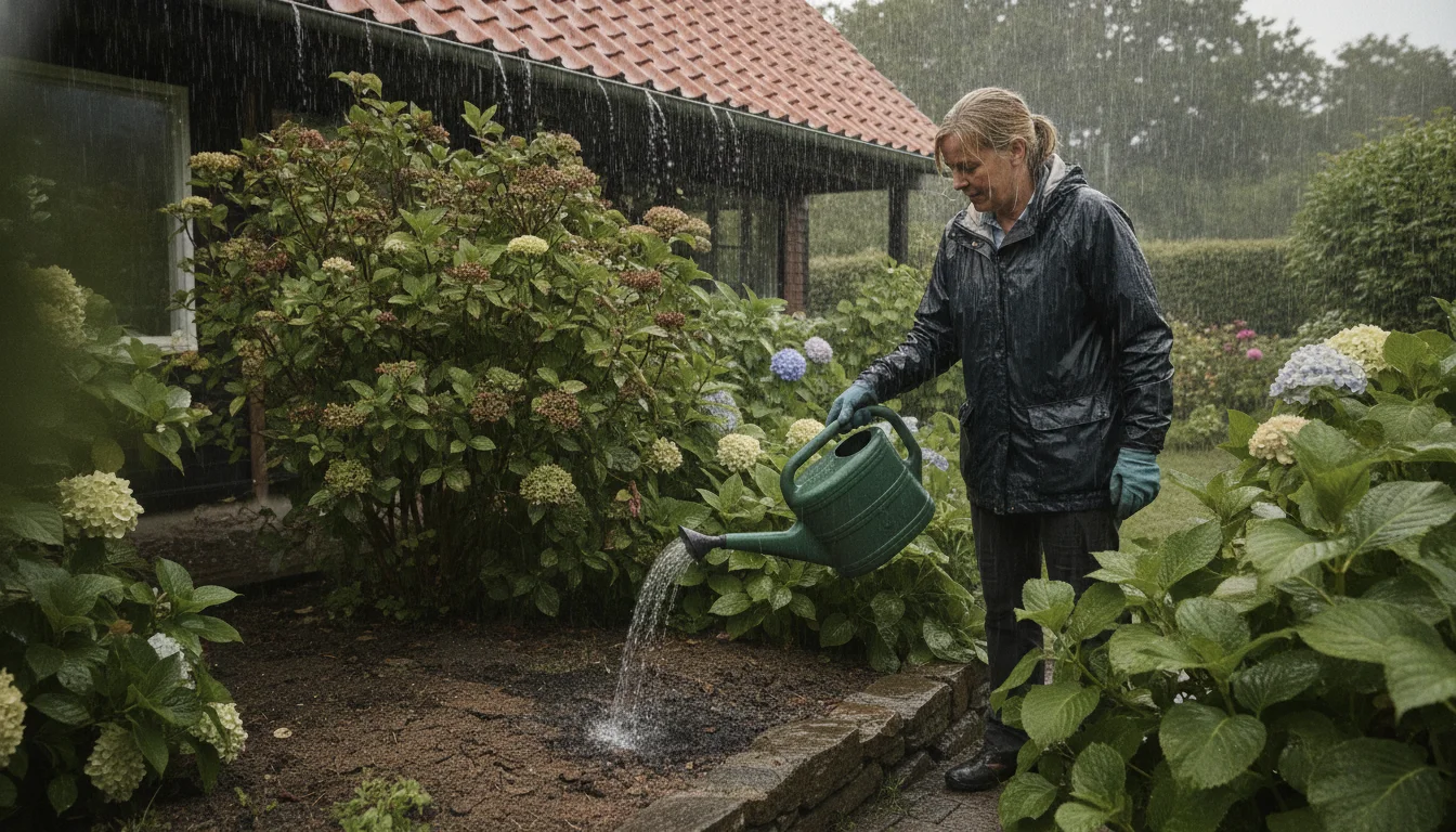 Hvorfor du nogle gange skal tage vandkanden med ud i regnen