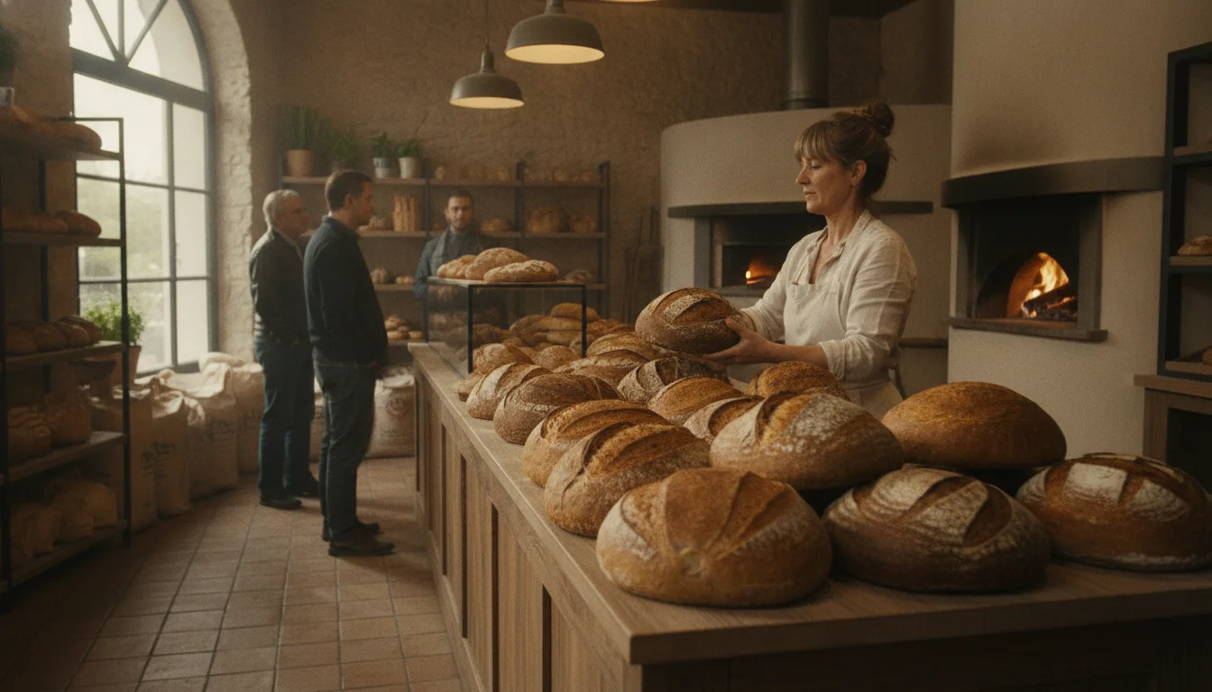Stadig flere franske bagere fravælger baguetten og bager andet brød