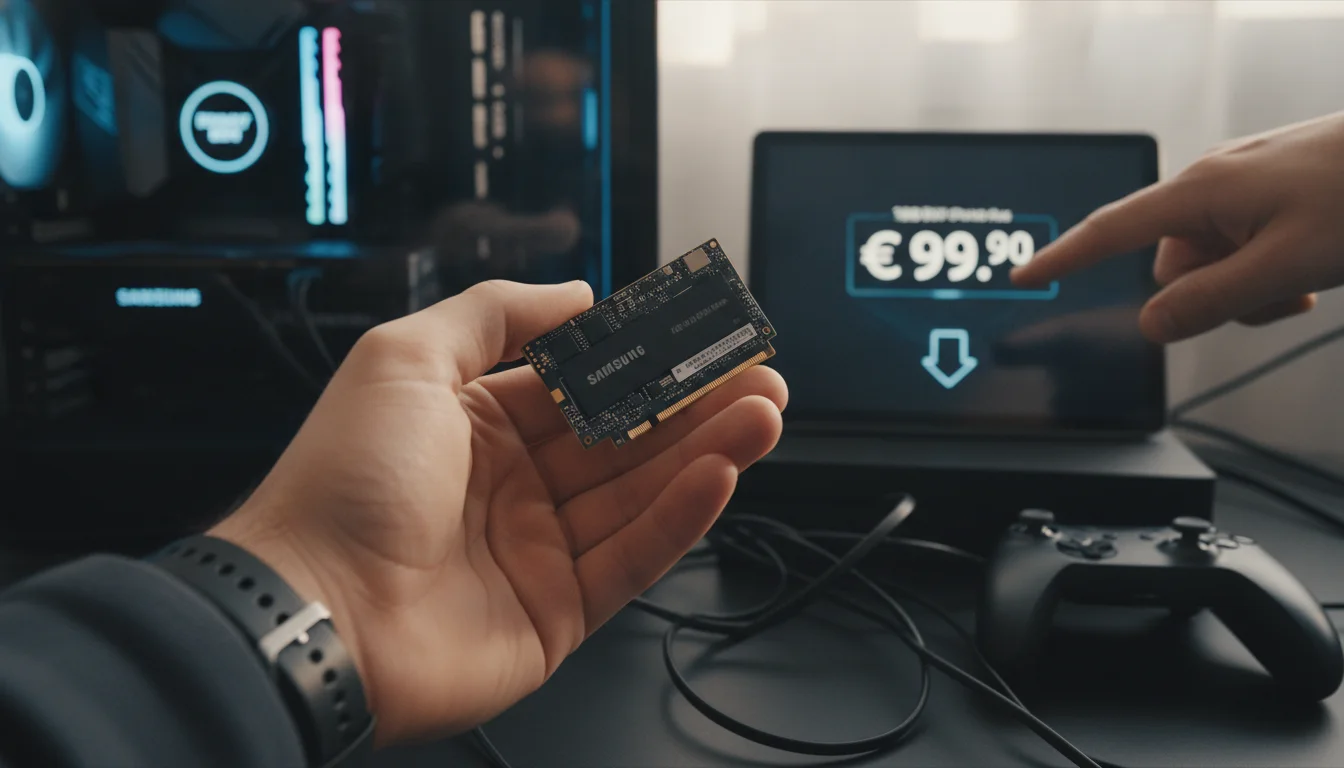 Amazon sænker prisen på det lynhurtige Samsung 990 EVO Plus