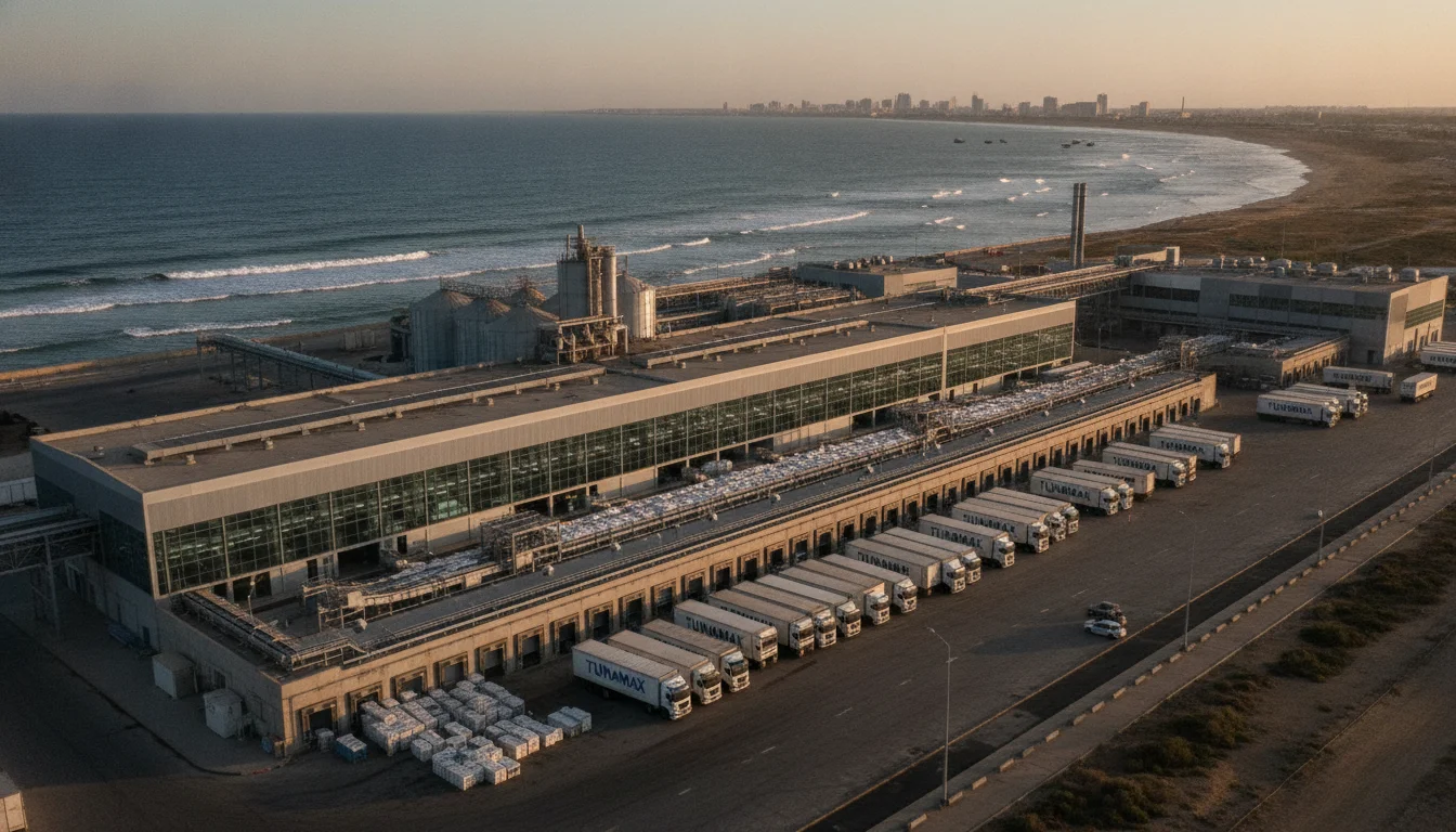 Spanien åbner i Casablanca den største tunfabrik med deres egen teknologi