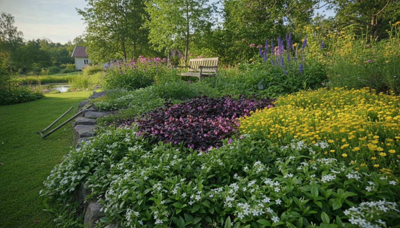 3 oversete bunddækkeplanter til en helårsblomstrende have